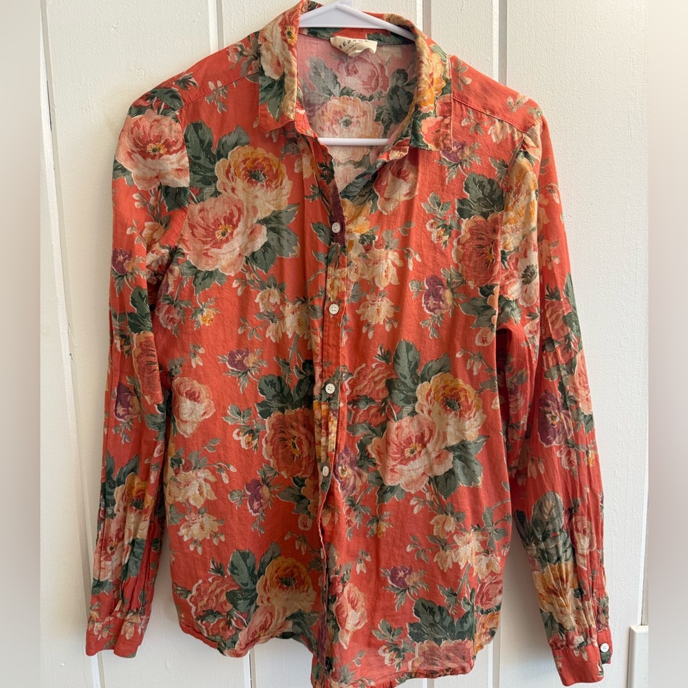 Sezane Almeria Print Long Sleeve